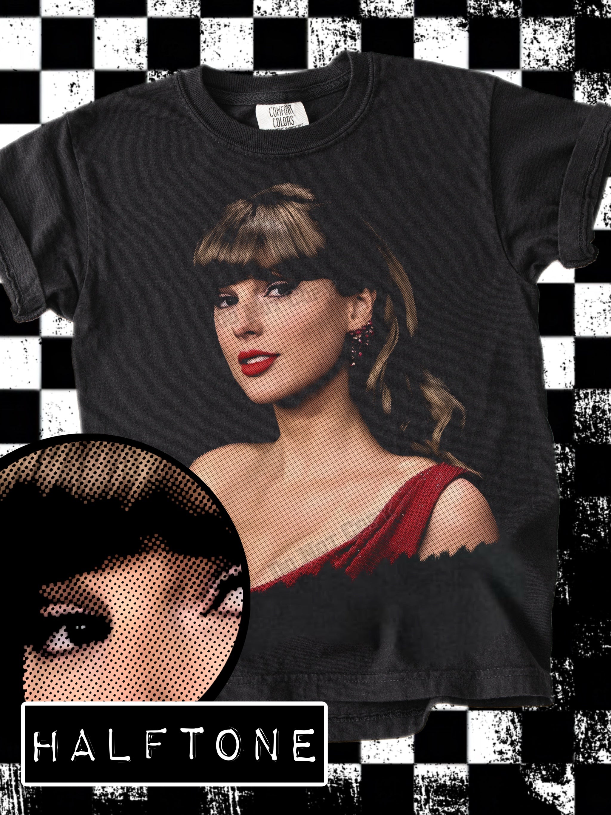 DTF Print Taylor Swift Halftone Main image