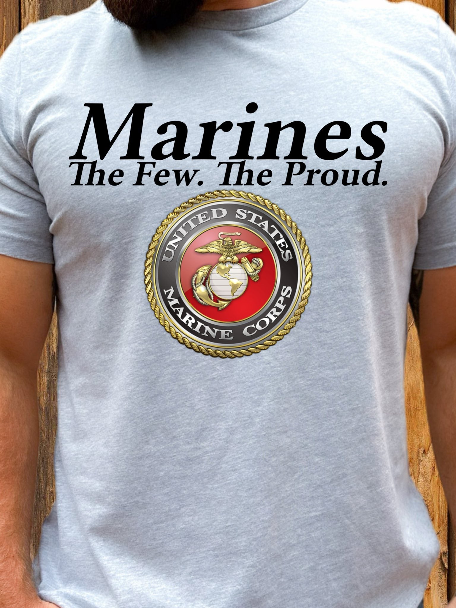 DTF PRINT The Few, The Proud, The Marines Main image