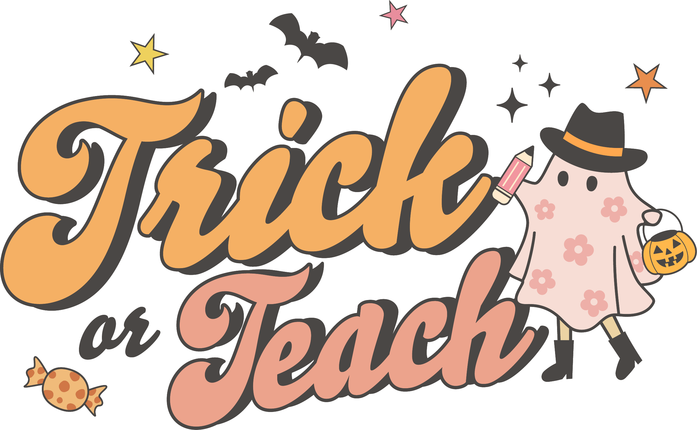 Sublimation Prints - Trick or Teach Main image