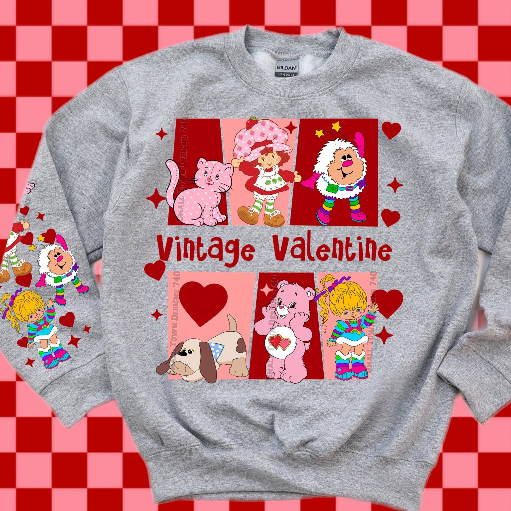 DTF Print Vintage Valentine