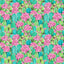 Floral Cactus Watercolor  Pattern Vinyl 12" x 12" - The Vinyl Haus
