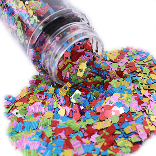 Starcraft Shape Glitter - Beach Brew - 3.75 oz - The Vinyl Haus Main image