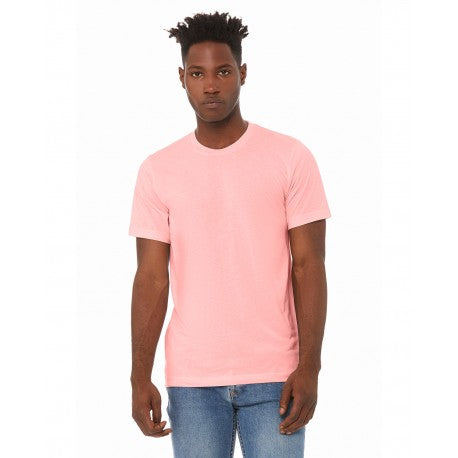 Bella Canvas 3413C Unisex T-Shirt Pink Triblend - The Vinyl Haus Main image