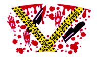 Venti Cold Cup 24 oz Vinyl Wrap - True Crime Junkie - The Vinyl Haus Main image
