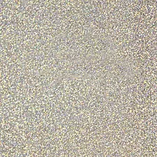 Siser Glitter Silver Confetti 12" x 12" - Heat Transfer Haus Main image