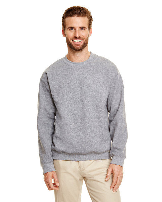 Gildan Heavy Fleece Crew- Graphite Heather