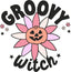 HTV Prints - Groovy Witch - The Vinyl Haus