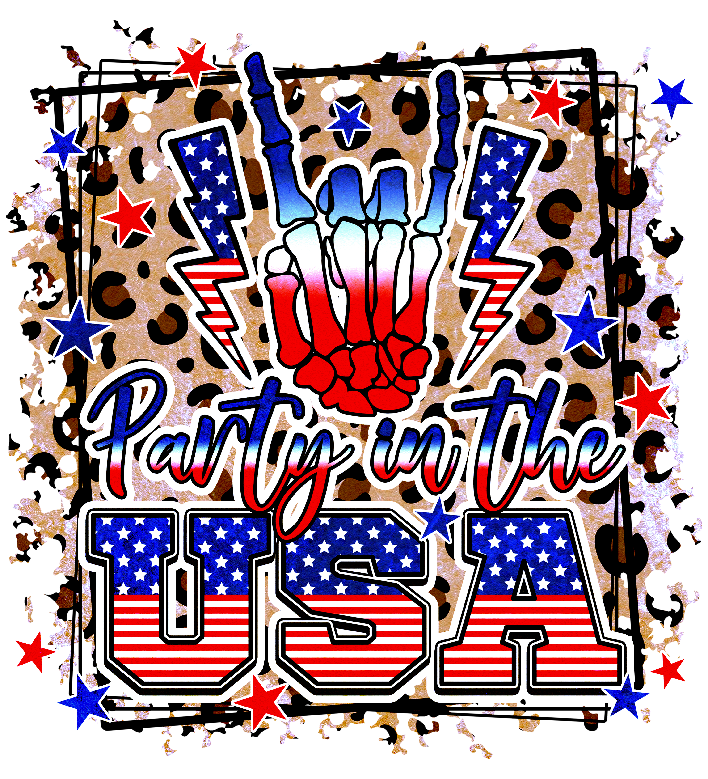 HTV Prints - Party in the USA - The Vinyl Haus Main image