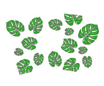 Venti Cold Cup 24 oz Vinyl Wrap - Monstera Leaves - The Vinyl Haus