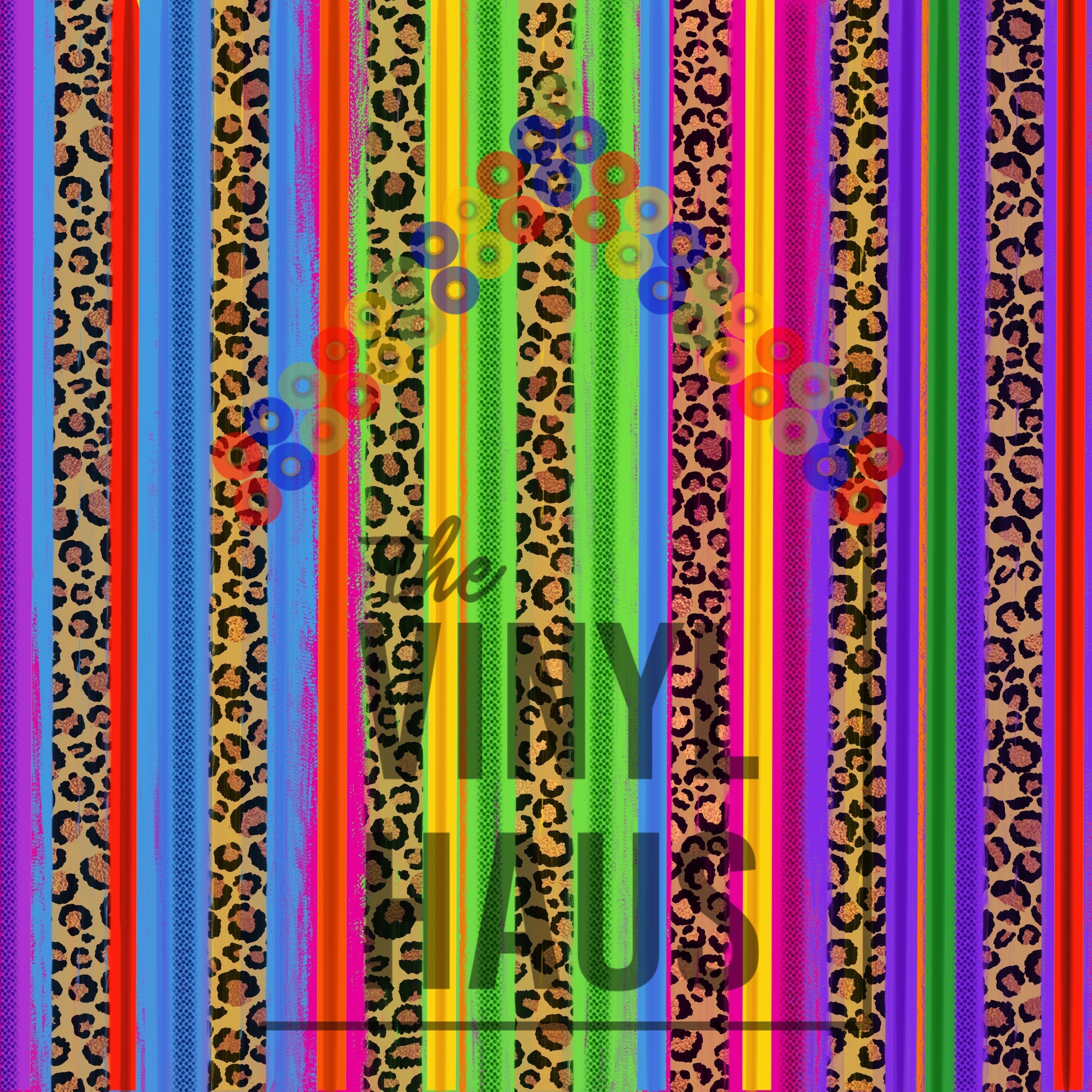 Serape Cheetah Pattern Vinyl 12" x 12" - The Vinyl Haus