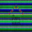Blue and Green Serape Pattern Vinyl 12" x 12" - The Vinyl Haus