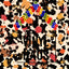 Cow Print and Fall Splatter Pattern Vinyl 12" x 12" - The Vinyl Haus