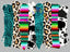 Tooled Leather, Turquoise, Serape, Cheetah Brushstrokes Pattern Vinyl 12" x 9" - The Vinyl Haus