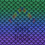 Mermaid Glitter Pattern Vinyl 12" x 12" - The Vinyl Haus