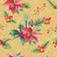 Poinsettia, Pine Cone, Holly, Yellow Background Pattern Vinyl 12" x 12" - The Vinyl Haus
