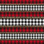 Christmas Plaid with Cheetah Pattern Vinyl 12" x 12" - The Vinyl Haus