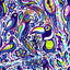 Blue Toucan Pattern Vinyl 12" x 12" - The Vinyl Haus