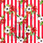 Christmas Poinsettia Pattern Vinyl 12" x 12" - The Vinyl Haus