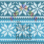 Ugly Sweater Christmas Snowflakes Pattern Vinyl 12" x 12" - The Vinyl Haus