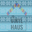 Ugly Sweater Christmas Snowflakes Pattern Vinyl 12" x 12" - The Vinyl Haus