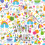 Rainbow Baby Pattern Vinyl 12" x 12" - The Vinyl Haus