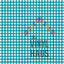 Blue and White Buffalo Plaid Pattern Vinyl 12" x 12" - The Vinyl Haus