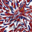4th Of July Tie Dye Pattern Vinyl 12" x 12" - The Vinyl Haus