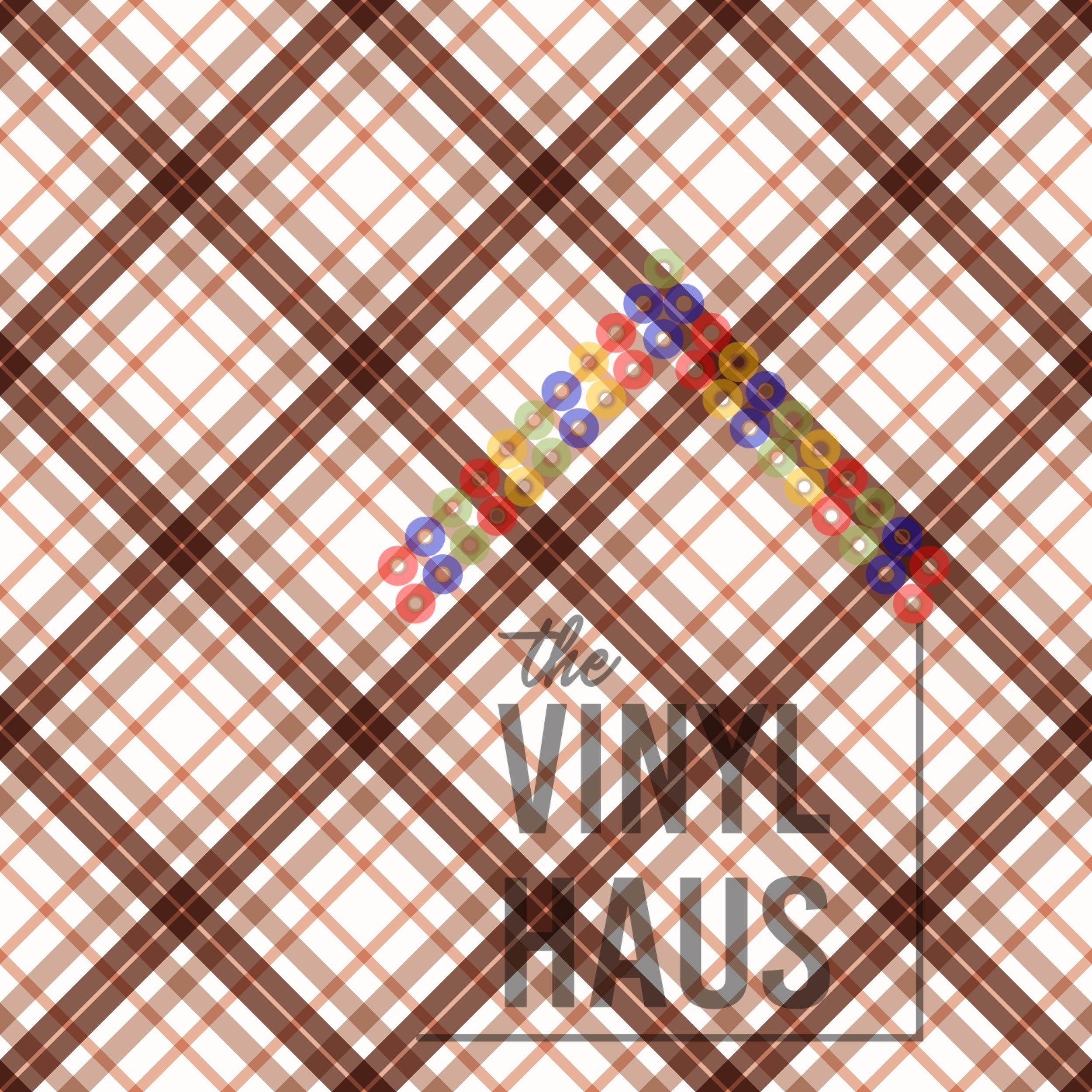 Fall Plaid Pattern Vinyl 12" x 12" - The Vinyl Haus