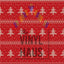 Ugly Sweater Christmas Trees Pattern Vinyl 12" x 12" - The Vinyl Haus