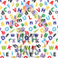 School Alphabet White Background Pattern Vinyl 12" x 12" - The Vinyl Haus