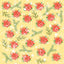 Christmas Poinsettia Pattern Vinyl 12" x 12" - The Vinyl Haus