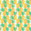 Golden Sparkle Pineapples Pattern Vinyl 12" x 12" - The Vinyl Haus