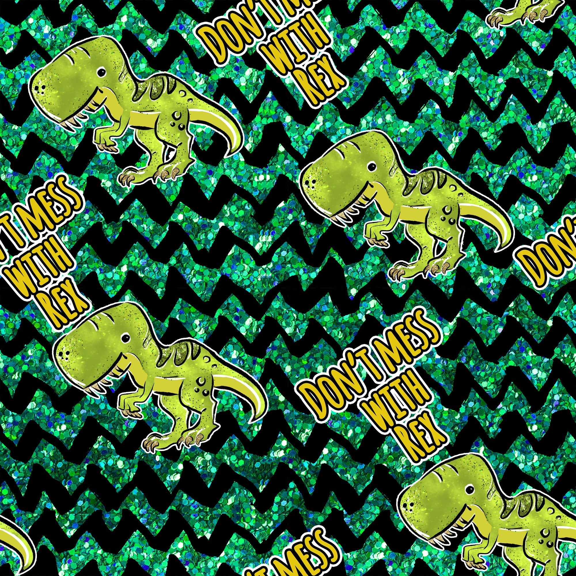 Dinosaurs T-Rex Pattern Vinyl 12" x 12" - The Vinyl Haus Main image
