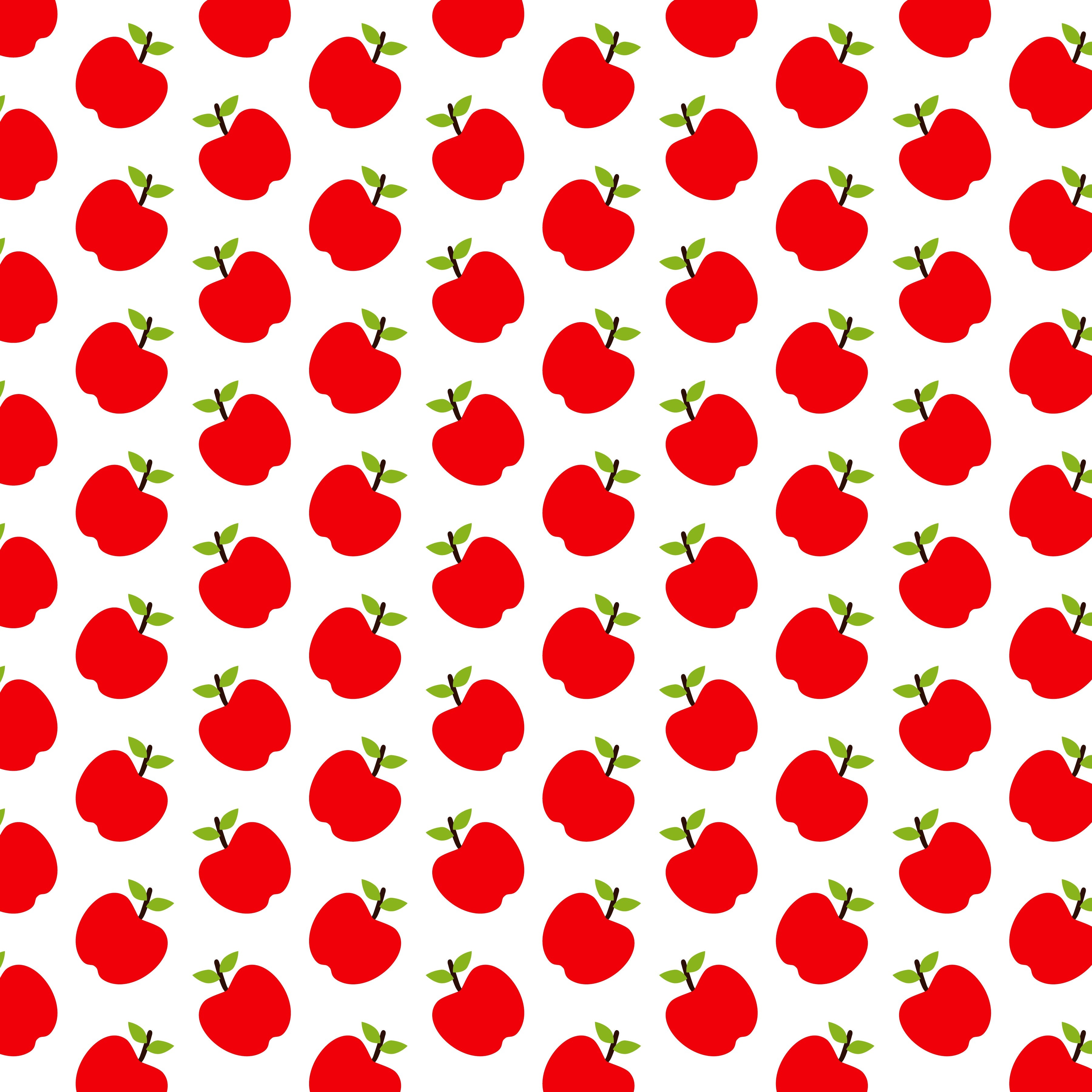 Apple for the Teacher Pattern Vinyl 12" x 12" - The Vinyl Haus Main image