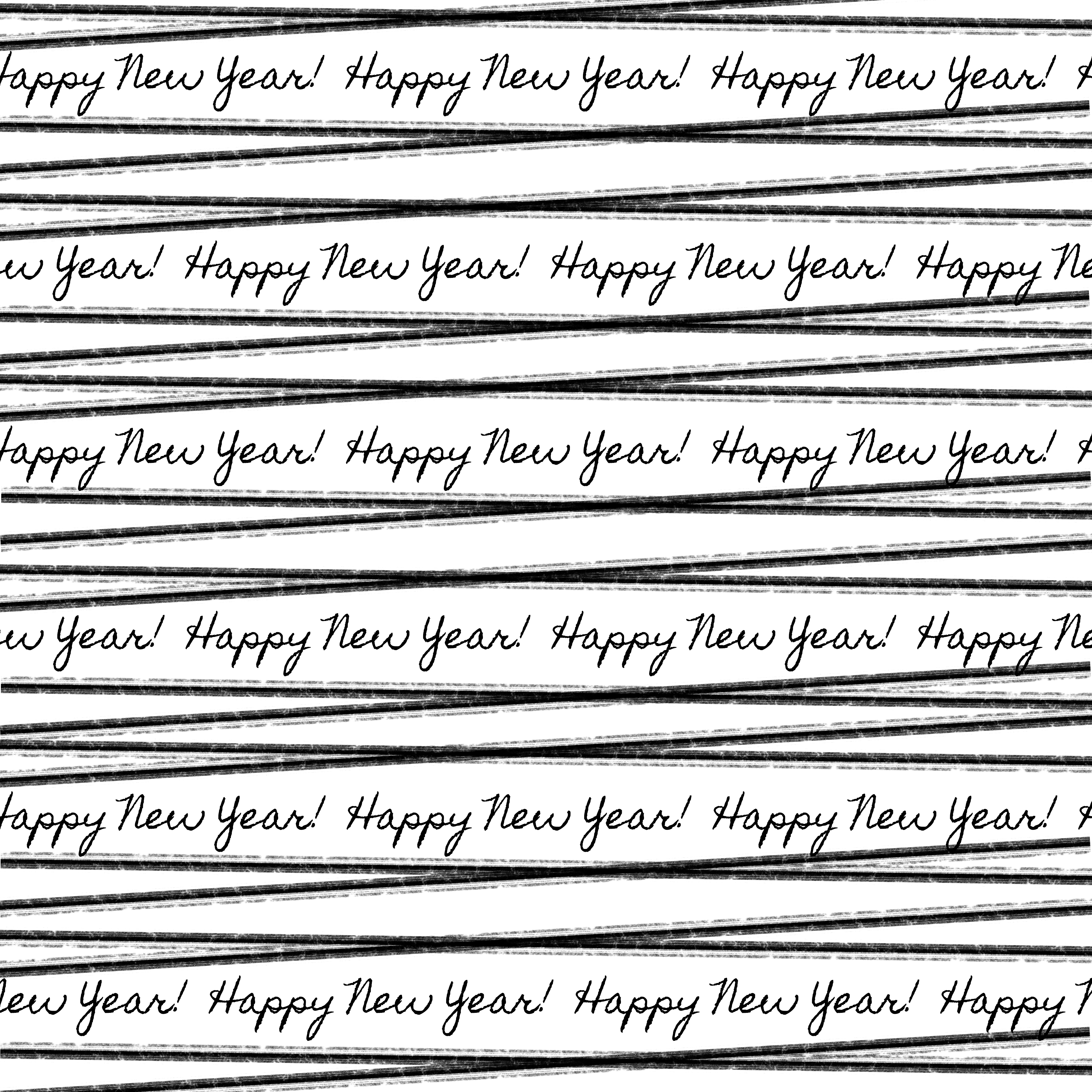 Happy New Year Pattern Vinyl 12" x 12" - The Vinyl Haus Main image