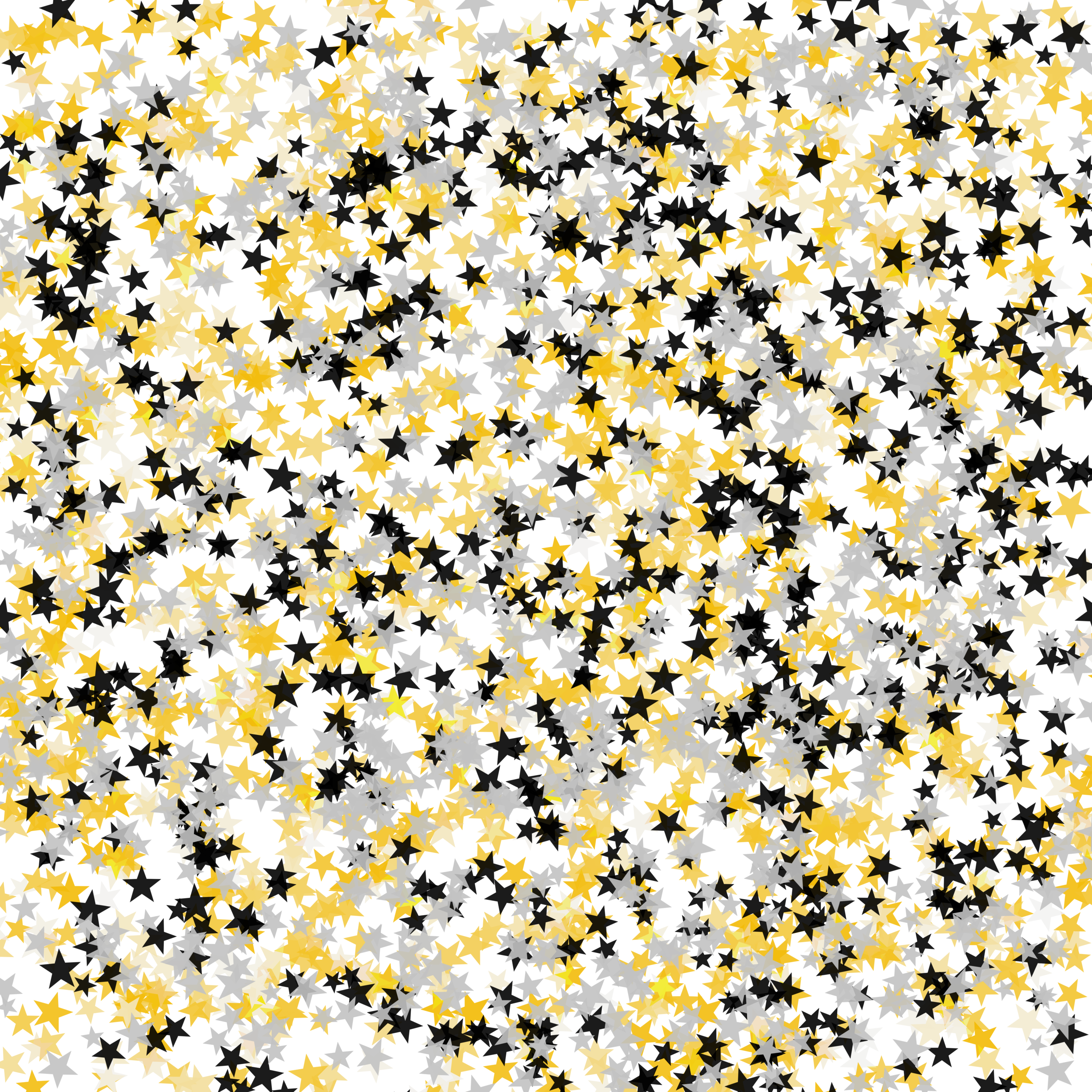 New Year Star Confetti Pattern Vinyl 12" x 12" - The Vinyl Haus Main image
