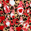 Valentine Gnomes with Leopard Background Pattern Vinyl 12" x 12" - The Vinyl Haus