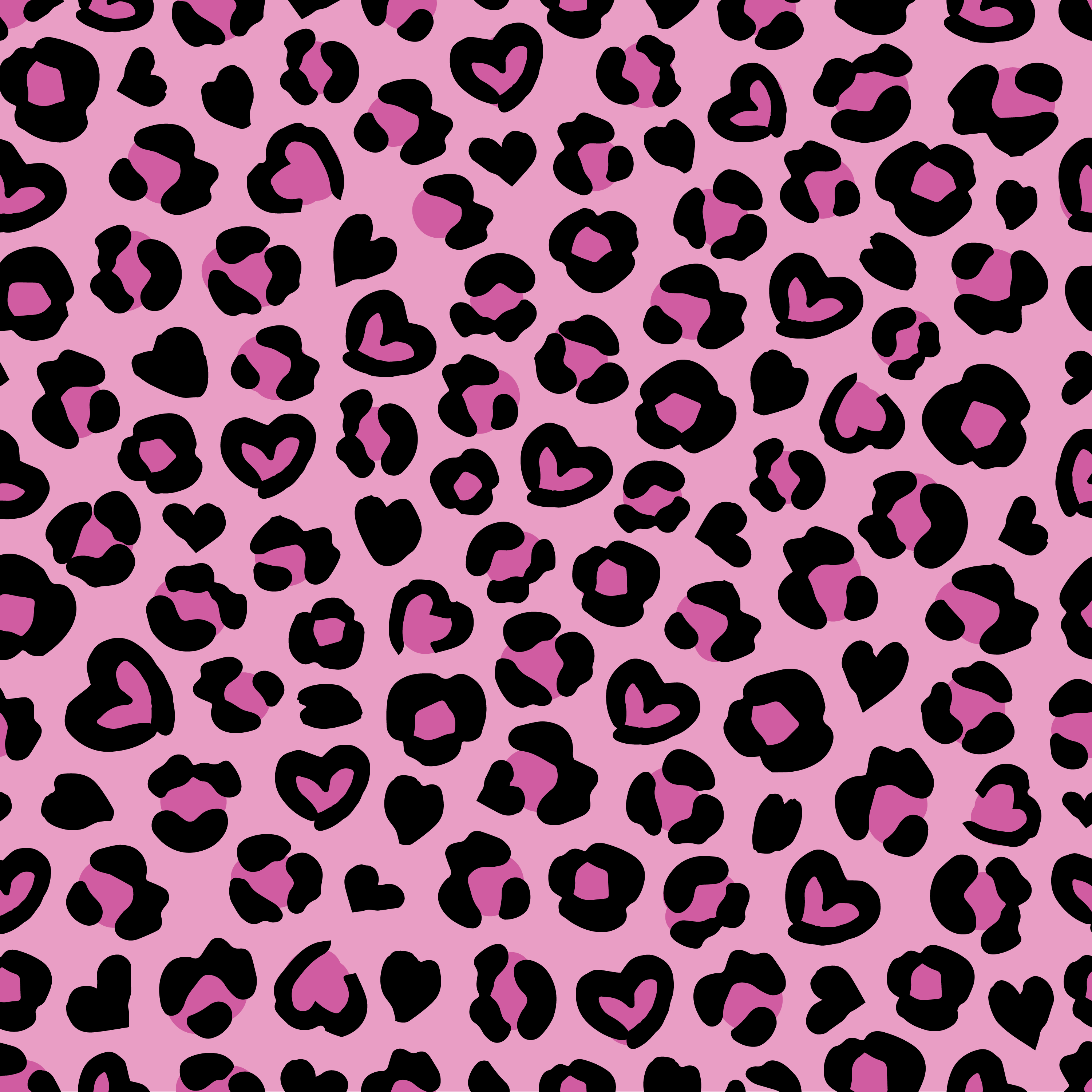 Valentine Cheetah Pattern Vinyl 12" x 12 - The Vinyl Haus
