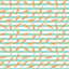 Easter Carrots on Stripes Pattern Vinyl 12" x 12" - The Vinyl Haus
