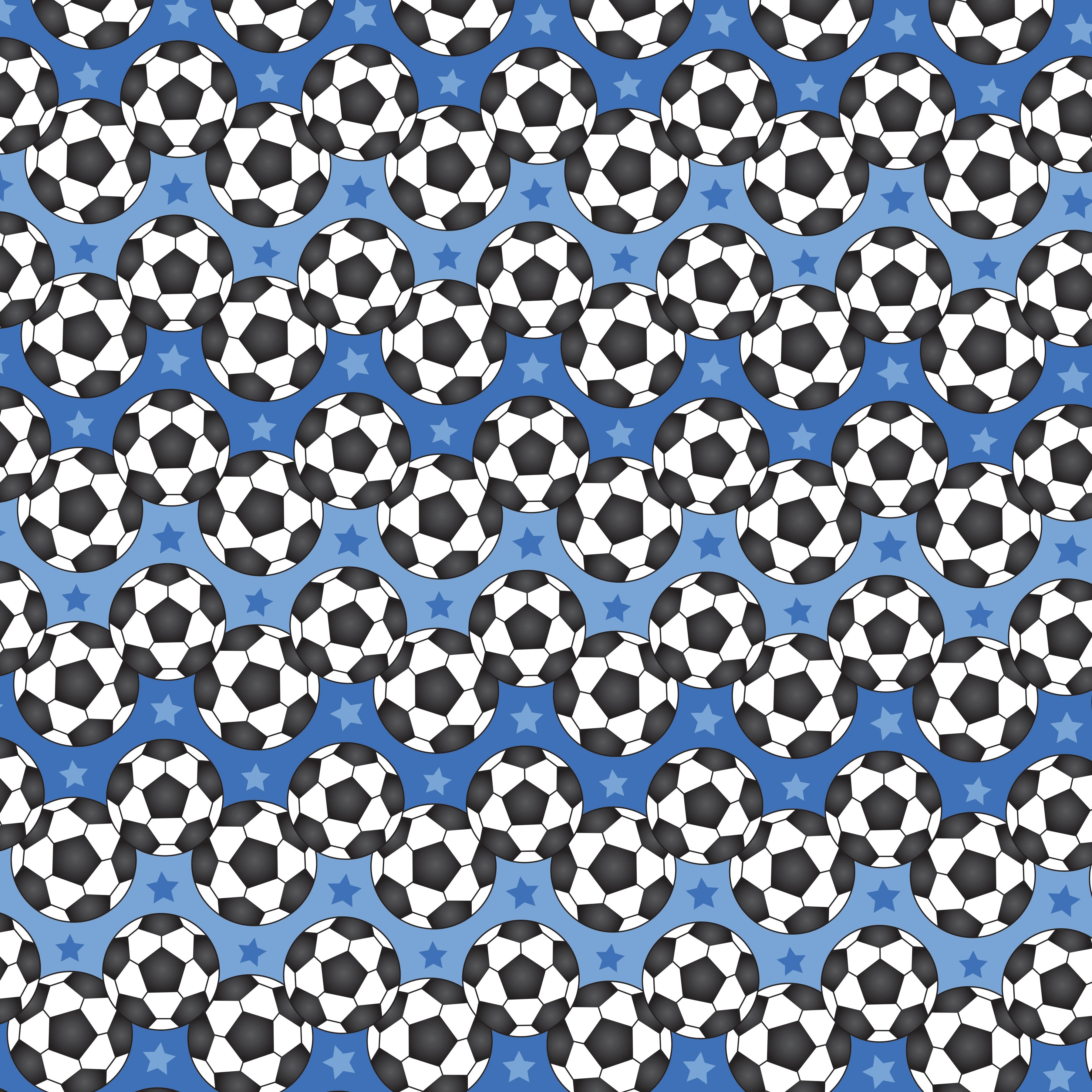 Soccer Ball Pattern Vinyl 12" x 12" - The Vinyl Haus Main image
