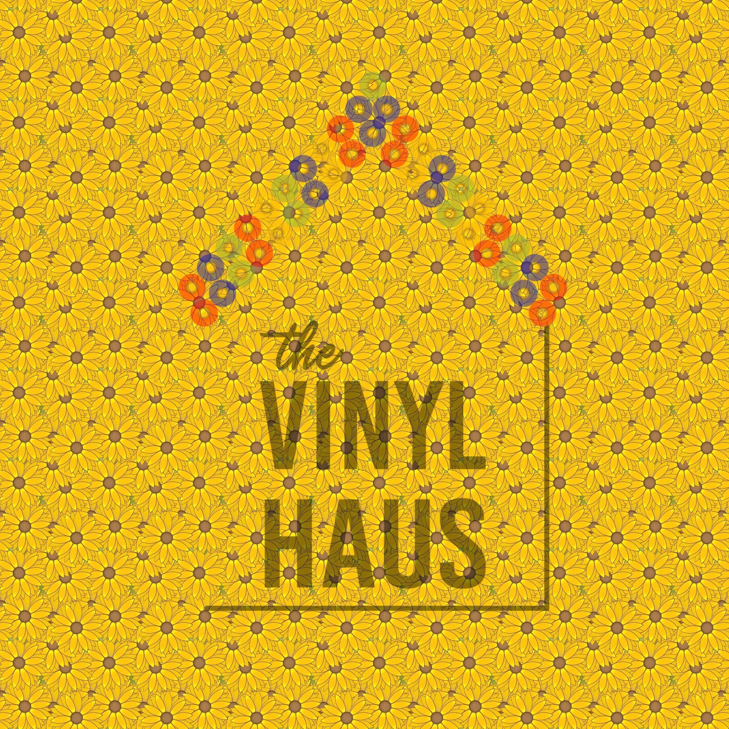 Sunflower Pattern Vinyl 12" x 12" - The Vinyl Haus Main image