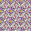Doodle Hearts and Flowers Pattern Vinyl 12" x 12" - The Vinyl Haus