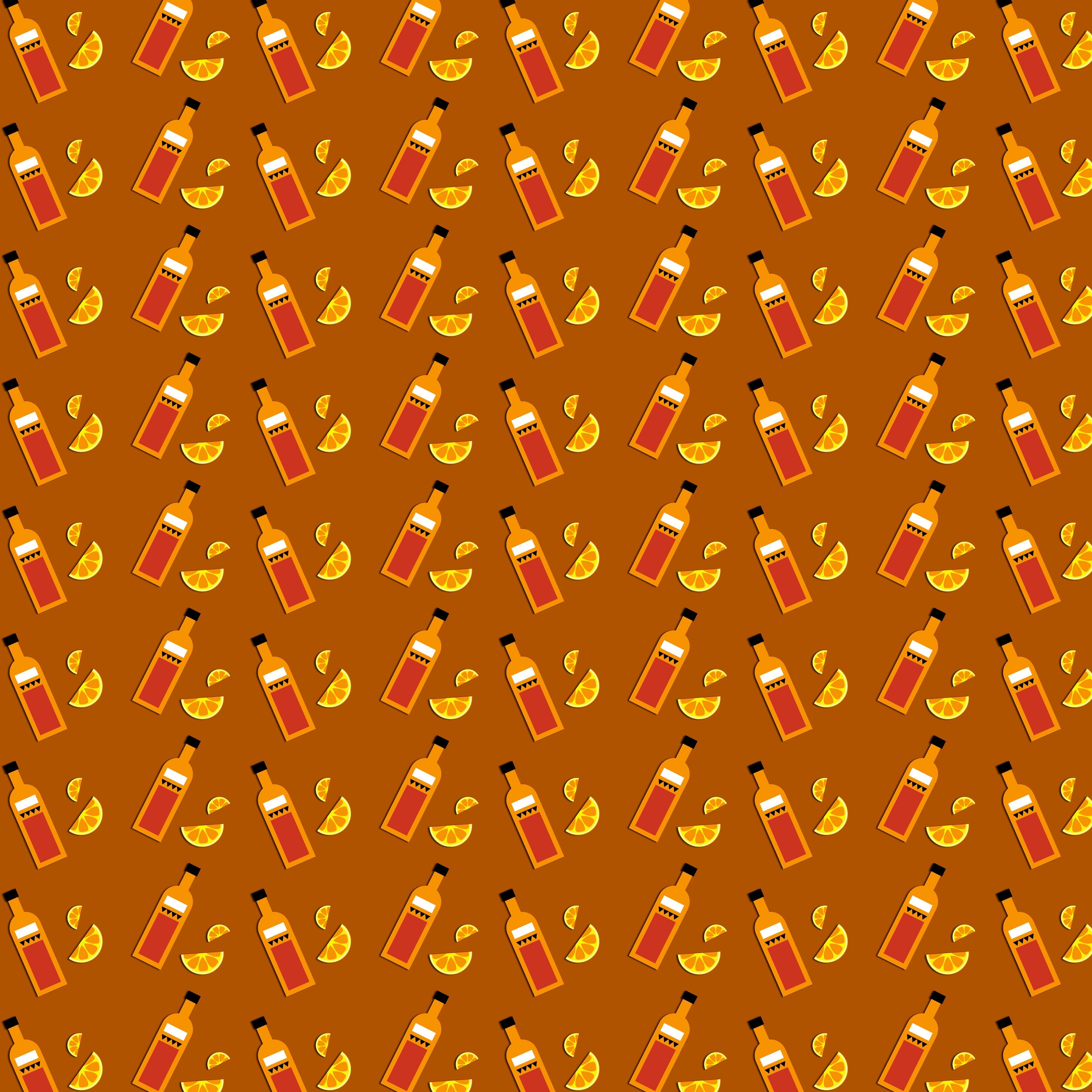 Cinco de Mayo Hot Sauce Pattern Vinyl 12" x 12" - The Vinyl Haus