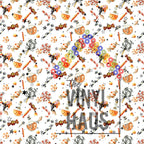 Day of the Dead Serape Pattern Vinyl 12" x 12" - The Vinyl Haus