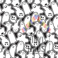 Halloween Ghost Pattern Vinyl 12" x 12" - The Vinyl Haus Main image