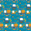Construction Trucks  Blue Background Pattern Vinyl 12" x12" - The Vinyl Haus