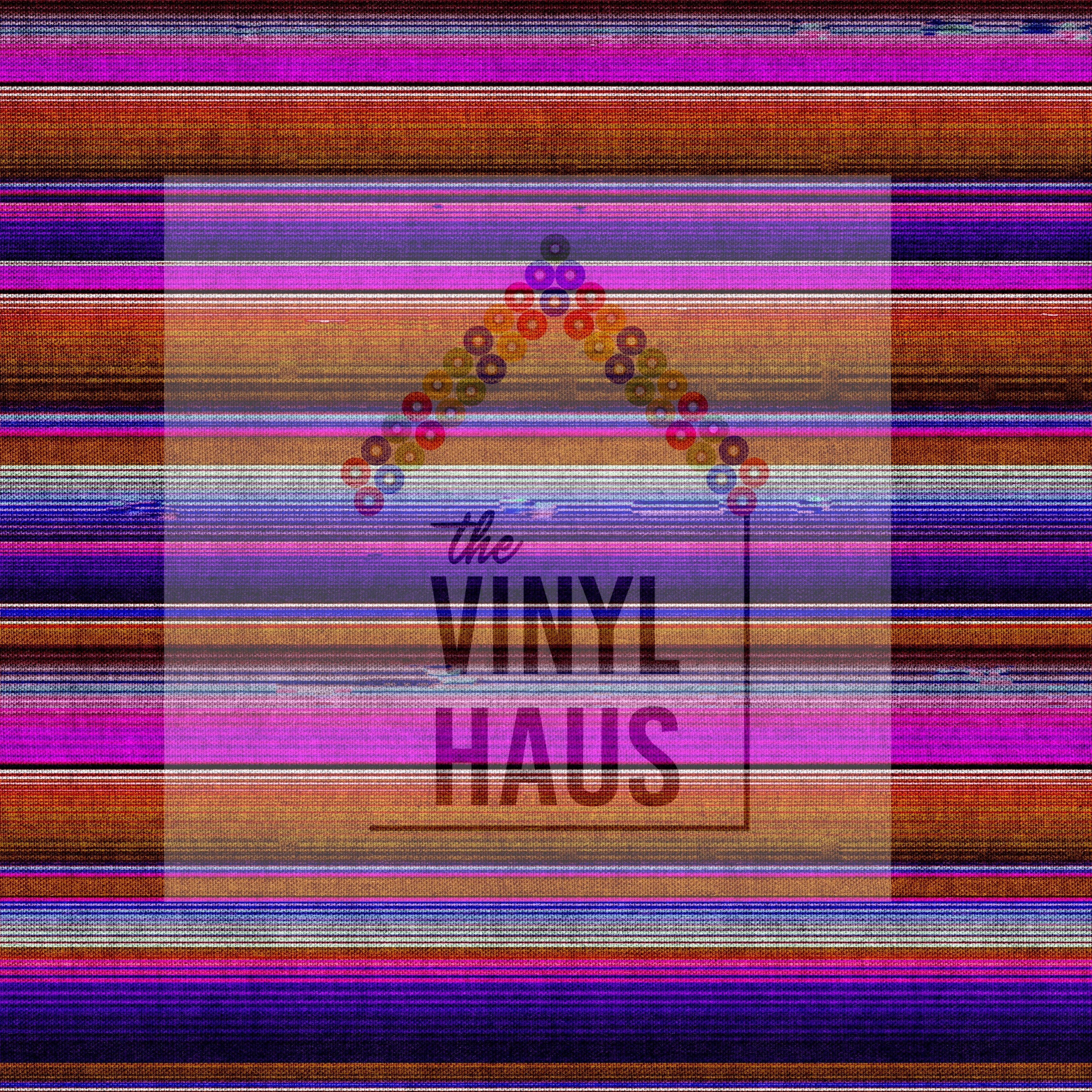 Pink and Orange Serape Pattern Vinyl 12" x 12" - The Vinyl Haus