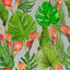 Tropical Flowers and Palms Pattern Vinyl 12" x 12" - The Vinyl Haus
