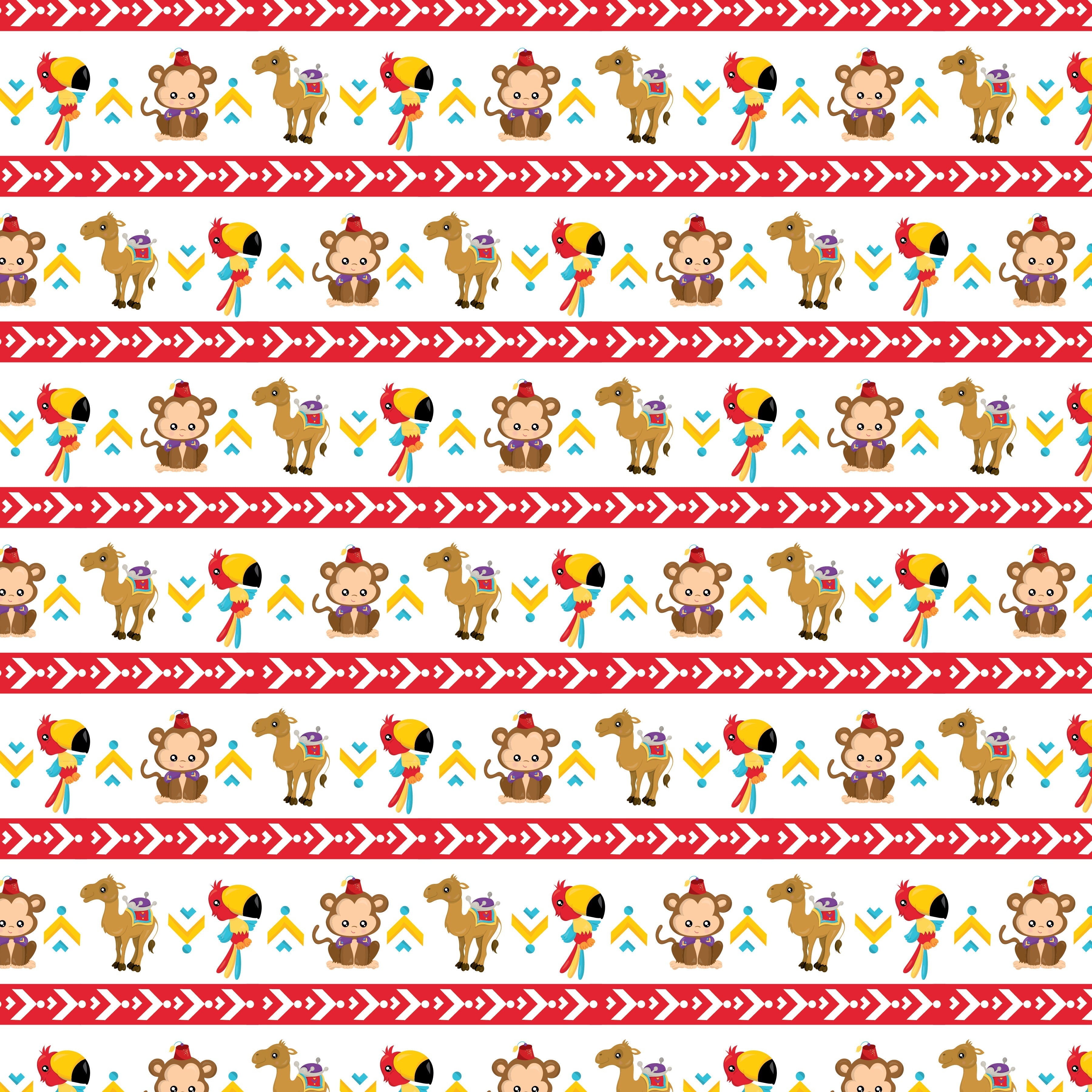 Desert Friends Pattern Vinyl 12" x 12" - The Vinyl Haus