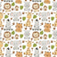 Safari Animals Pattern Vinyl 12" x 12" - The Vinyl Haus